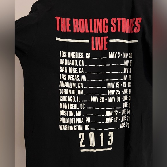 Classic concert t shirt - Rolling Stones 50th anniversary tour - Picture 3 of 3